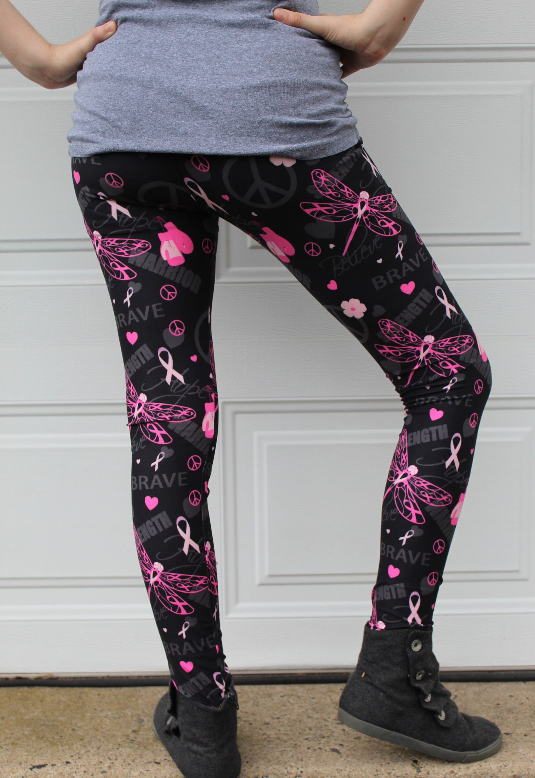 nike breast cancer awareness leggings