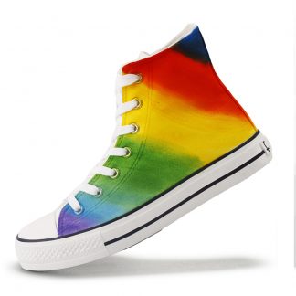 1 1 324x324 - handpainted rainbow shoes,  Pride Shoes - S-PRD01