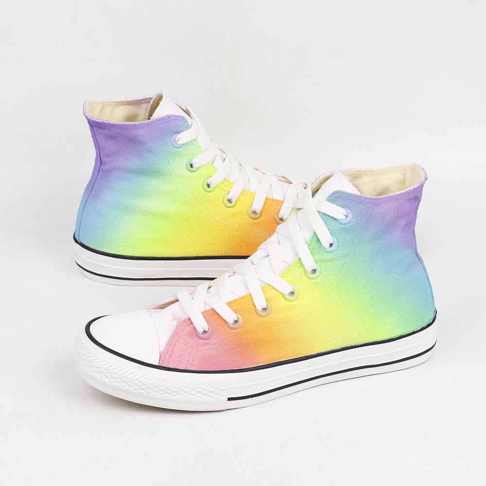 rainbow sneakers