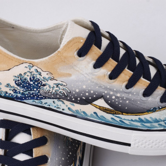 The Great Wave off Kanagawa Sneakers