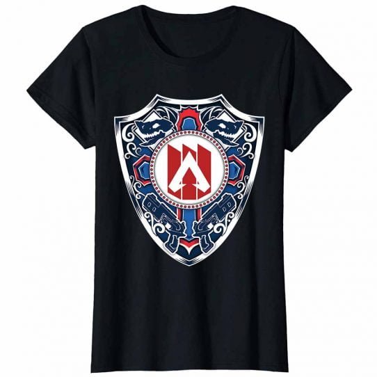 New Design Limited Edition AP01 Ladies T-Shirt Black