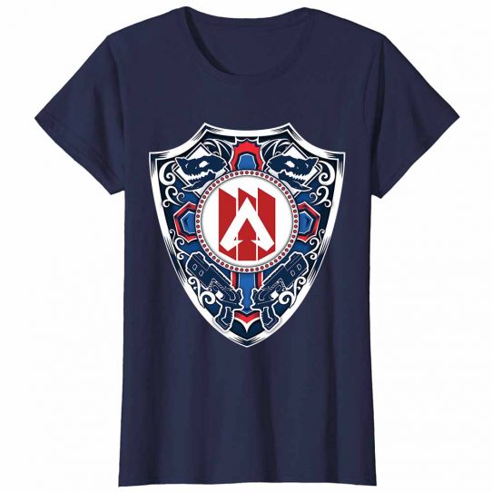 New Design Limited Edition AP01 Ladies T-Shirt Navy