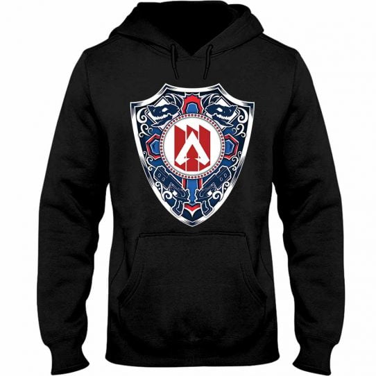 New Design Limited Edition AP01 Unisex Hoodie Black