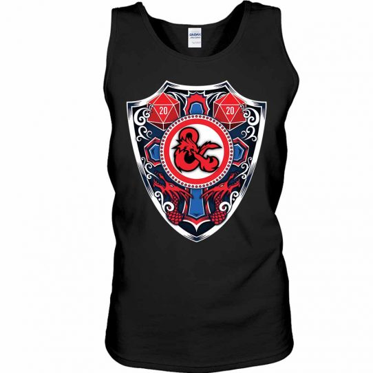 DnD Unisex Tank Black