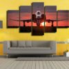 Airplane Canvas Art, Airplane Wall Art, Airplane 5 Piece Canvas Print, Airplane Wall Decor, Airplane Framed Canvas Wall Art