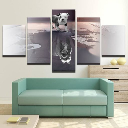 Dog Canvas Art, Multi Panels Set, Animal Wall Decor,Large Wall Art, Dog Photography, Home Artwork,    Home Decor, Canvas Prints, Dog Lover
