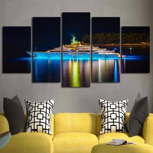 Cruise Ship Canvas Art, Boat, Ocean,  Water, Vacation Memories, Wall Art, Multi Panel Set, Home Decor, Artwork for Home, Cruise Lover Gift