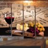 BIG SET Kitchen Wall Art With Wine Grape And Cheese Still Life Canvas Panels Wine Picture Painting For Kitchen Decoration Multi Panel Print
