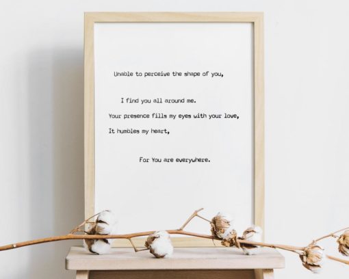 The Shape of Water Quotes-Bedroom Wall Decor-Bathroom Wall Decor-Bathroom Wall Art-Quote Prints-Quote Wall Art-Funny Quote Print-Dorm Decor