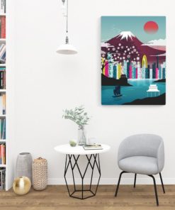 Tokyo Print | Tokyo Wall Art | Large Canvas Art