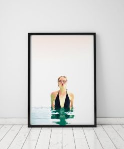 Fashion Photography Prints Color Fashion Photography Wall Art Prints Fashion Photo Swimming Pool Print Swimming Pool Photography Sexy Art
