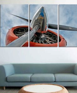 Airplane wall art Airplane wall decor Airplane decor Airplane poster Airplane wall canvas Airplane panels wall Airplane canvas art Wall art