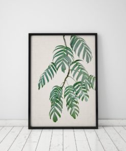 Botanical Wall Art Leaf Print Plant Wall Art Prints Leaves Print