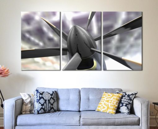 Propeller art Propeller canvas art Propeller wall decor Propeller wall art Propeller poster Propeller photo Aviation wall art Aviation decor
