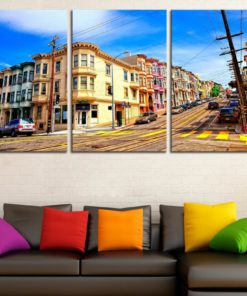 Streets of San Francisco wall art San Francisco poster San Francisco wall decor San Francisco wall art San Francisco canvvas print Frisco