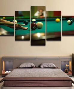 Billiard Wall Art, Billiard Canvas Art, Billiard Canvas Print, Billiard Wall Decor, Snooker Wall Art, Snooker Canvas Art, Large Canvas Set