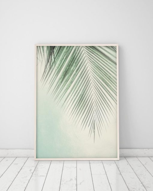 Wall Art Palm Leaf Print Tropical Decor Botanical Wall Art Plant Wall Art Prints Leaves Print Tropical Wall Art Prints
