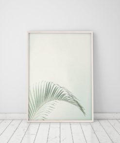 Wall Art Palm Leaf Print Tropical Decor Botanical Wall Art Plant Wall Art Prints Leaves Print Tropical Wall Art Prints