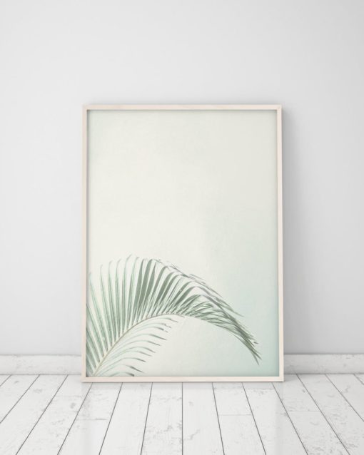 Wall Art Palm Leaf Print Tropical Decor Botanical Wall Art Plant Wall Art Prints Leaves Print Tropical Wall Art Prints