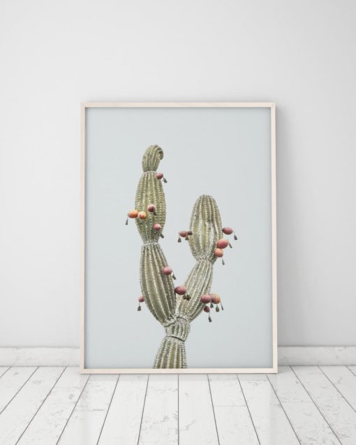 Wall Art Cactus Print Art Trendy Modern Art Cactus Decor Cactus Minimalist Wall Art Prints