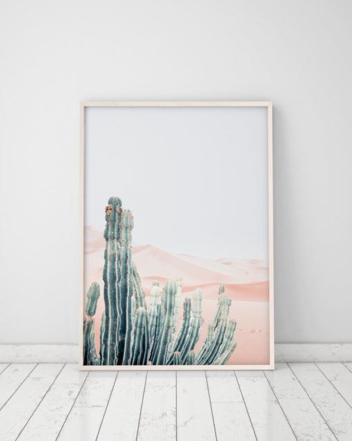 Wall Art Cactus Print Art Trendy Modern Art Cactus Decor Cactus Minimalist Wall Art Prints