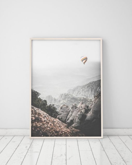 Wall Art Hot Air Balloon Print Hot Air Balloon Art Hot Air Balloon Photo Wall Art Print Hot Air Balloon Nursery Wall Art Prints