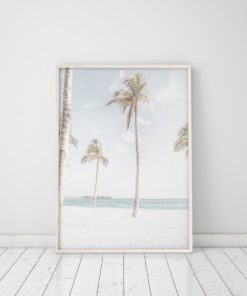 Wall Art Palm Tree Print Coastal Prints Beach Wall Art Palm Tree Wall Art Prints