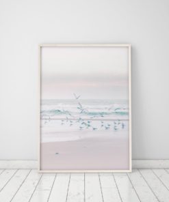 Wall Art Beach Decor Shore Bird Art Print Beach Print Seagull Wall Art Prints Beach Wall Art Ocean Print Seagulls Art