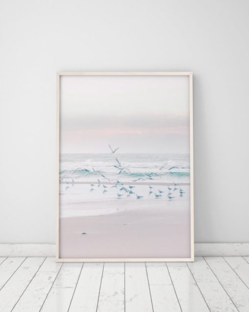 Wall Art Beach Decor Shore Bird Art Print Beach Print Seagull Wall Art Prints Beach Wall Art Ocean Print Seagulls Art