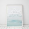 Wall Art Cloud Poster Blue Wall Art Prints Cloud Photography Print Ocean Print Digital Download Cloud Printable Digital Prints