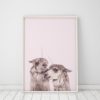 Wall Art Pink Llama Print Llamacorn Wall Art Girls Bedroom Wall Art Llama Decor Nursery Art Llama Corn Print