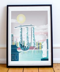 Singapore Print | Marina Bay | Cityscape Wall Art