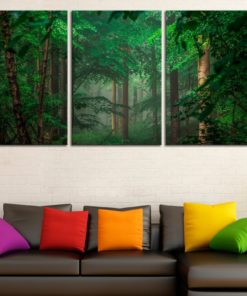 Canvas poster Deciduous forest wall art Wall decor Canvas art Canvas print Canvas wall art Poster print Poster art Art print Art deco Panels