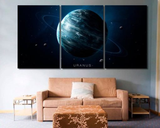 Uranus art Uranus canvas Uranus decor Uranus home decor Uranus photo Uranus poster Uranus print Uranus wall art Uranus wall decor Universe