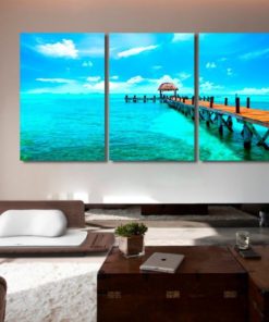 Cancun Mexico Exotic Paradise Ocean canvas Ocean decor Ocean home decor Ocean photo Ocean poster Ocean print Ocean wall art Ocean wall decor