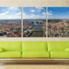 Prague Panoramic Canvas Art Prague Photo Czech Republic Prague Skyline Prague Wall Art Prague Art Prague Print Czech Wall Art Prague Poster