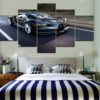 Sports Car Wall Art, Sports Car Canvas Art, Bugatti Chiron Wall Decor, Multi Poster Decor, Home Decor, Office,Man Cave Decor