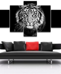 Tiger Wall Art, Tiger Canvas Art, Tiger Wall Decor, Tiger Canvas Print, Animal Lover Gift, Tiger Lover Gift, Tigers, Multi Panel, Framed
