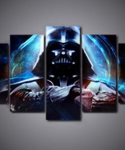 5 Pieces Star Wars Darth Vader Canvas