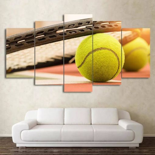 Tennis Wall Art, Tennis Canvas Art, Tennist Gift, Tennis Photo, Tennis Poster, Wall Decor, Home Decoe, Multi Panels Decor, Mural, Framed