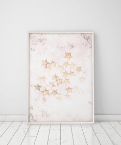 Wall Art Beach Decor Beach Print Starfish Wall Art Prints Beach Wall Art Ocean Print Pink Art