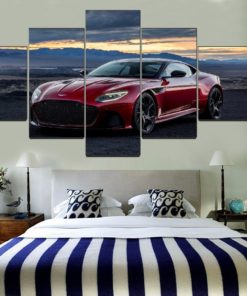 Aston Martin Wall Art, Aston Martin Canvas Art, Wall Decor, Canvas Print, Large Framed Poster, Gift For Him, Car Lover, Multi Panel, Garage