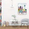 Berlin Print | Canvas Wall Art | German Skyline | Travel Gallery Wall