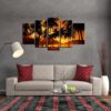 5 Pieces Scarface Hawaii Canvas
