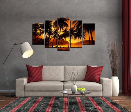 5 Pieces Scarface Hawaii Canvas