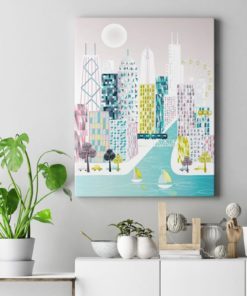 Chicago Canvas Print | Chicago Poster | Chicago Wall Art
