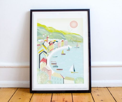 South of France Print | French Poster | Home Decor Wall Art | Travel Wall Art