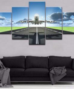 Airplane Wall Decor, Airplane Canvas Art, Airplane Decor, Canvas Print, Multi Panel Decor, Large Wall Art