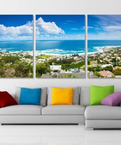 Cape Town Panoramic Skyline Cape Town Canvas Print Cape Town Wall Art Cape Town Photo Cape Town Print South African Wall Art Cape Town Gift
