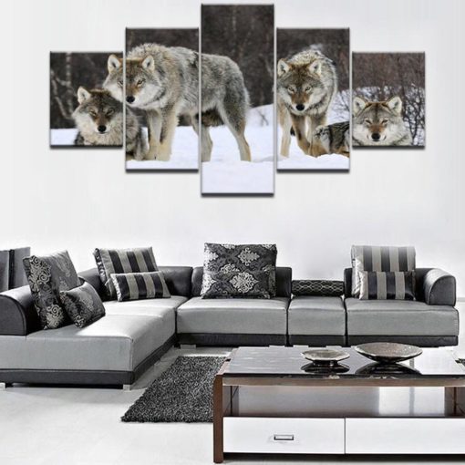 Wolf Wall Decor, Wolf Canvas Art, Wolf Wall Art, Wolf Canvas Print, Animal Wall Art, Animal Wall Decor,
